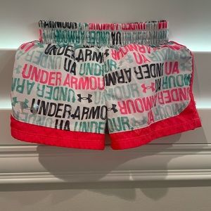 Under armour athletic shorts. Comfortable fit.